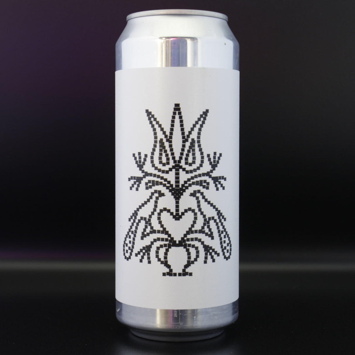 This is a can of Baron - Peacocking - 8% (500ml). It is a Double IPA craft beer available to buy from Ghost Whale, voted London's best craft beer shop.