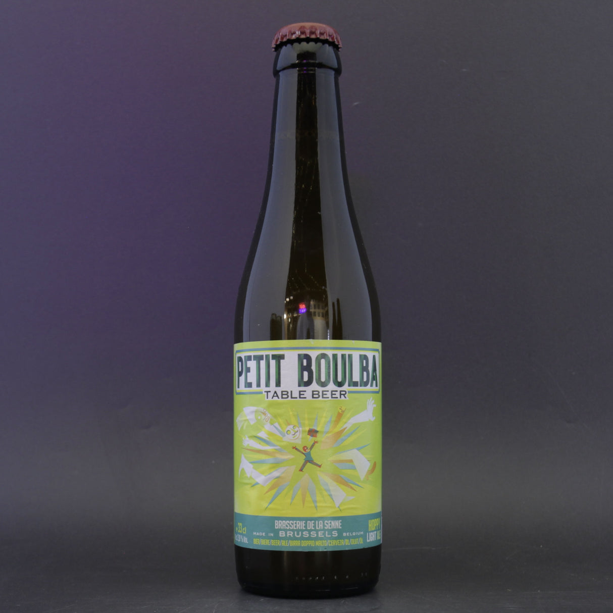 This is a bottle of De la Senne - Petit Boulba - 2.8% (330ml). It is a Pale Ale craft beer available to buy from Ghost Whale, voted London's best craft beer shop.