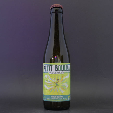 This is a bottle of De la Senne - Petit Boulba - 2.8% (330ml). It is a Pale Ale craft beer available to buy from Ghost Whale, voted London's best craft beer shop.