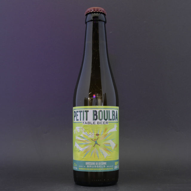 This is a bottle of De la Senne - Petit Boulba - 2.8% (330ml). It is a Pale Ale craft beer available to buy from Ghost Whale, voted London's best craft beer shop.