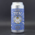 This is a can of Bluntrock - Zen - 0.5% (440ml). It is a Pale Ale craft beer available to buy from Ghost Whale, voted London's best craft beer shop.