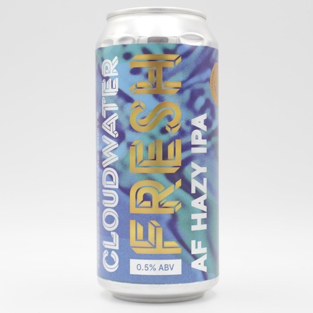 This is a can of Cloudwater - Fresh - 0.5% (440ml). It is a IPA craft beer available to buy from Ghost Whale, voted London's best craft beer shop.