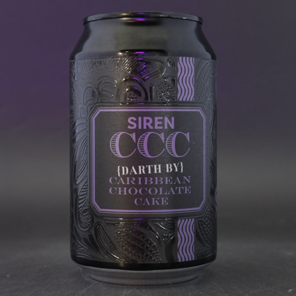 This is a can of Siren / Emperor's - Darth By Caribbean Chocolate Cake - 14% (330ml). It is a Imperial Stout / Porter craft beer available to buy from Ghost Whale, voted London's best craft beer shop.