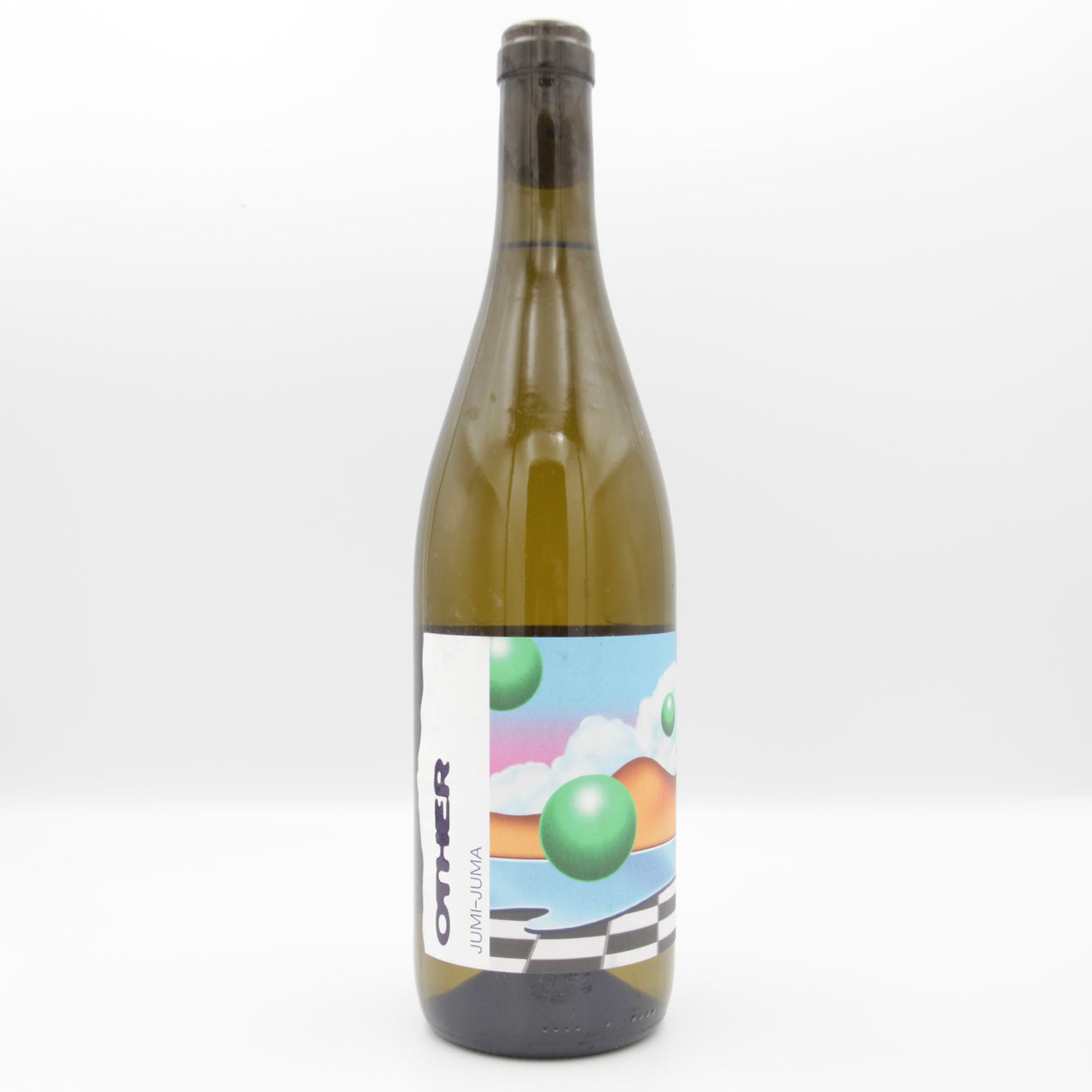 This is a bottle of Other World Wines - Jumi-Juma - 14% (750ml). It is a White Wine craft wine available to buy from Ghost Whale, voted London's best craft beer shop.