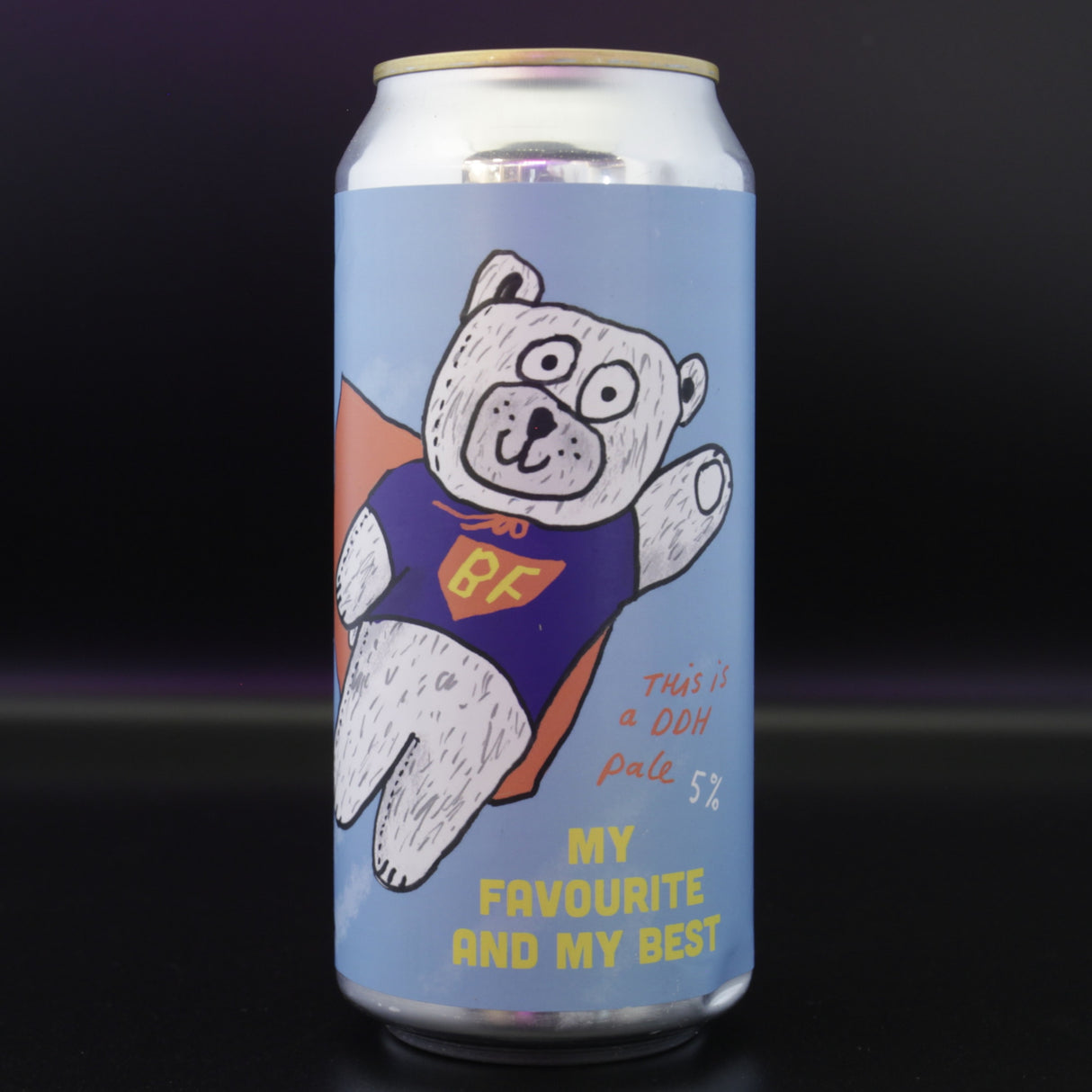This is a can of Pretty Decent - My Favourite And My Best - 5% (440ml). It is a Pale Ale craft beer available to buy from Ghost Whale, voted London's best craft beer shop.