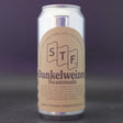 This is a can of Simple Things Fermentations - Dunkelweizen - 5.5% (440ml). It is a Wit / Wheat craft beer available to buy from Ghost Whale, voted London's best craft beer shop.