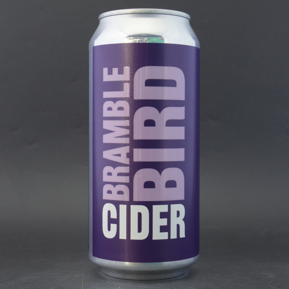This is a can of Nightingale - Bramble Bird - 3.4% (440ml). It is a  craft cider available to buy from Ghost Whale, voted London's best craft beer shop.