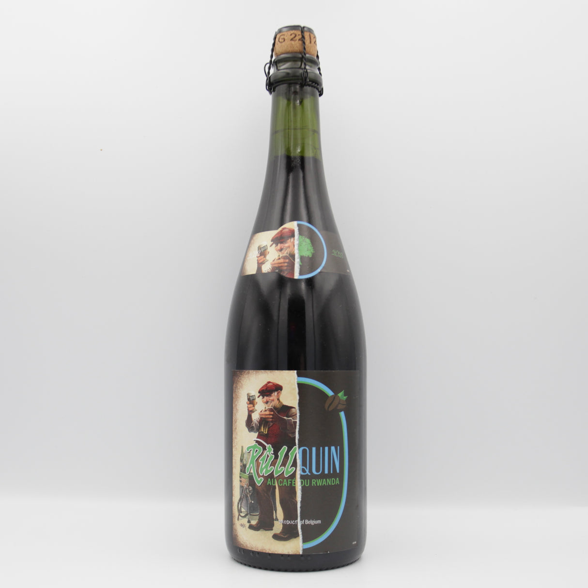 This is a sharing bottle of Tilquin - Rullquin Au Cafe Du Rwanda - 7.6% (750ml). It is a Lambic craft beer available to buy from Ghost Whale, voted London's best craft beer shop.