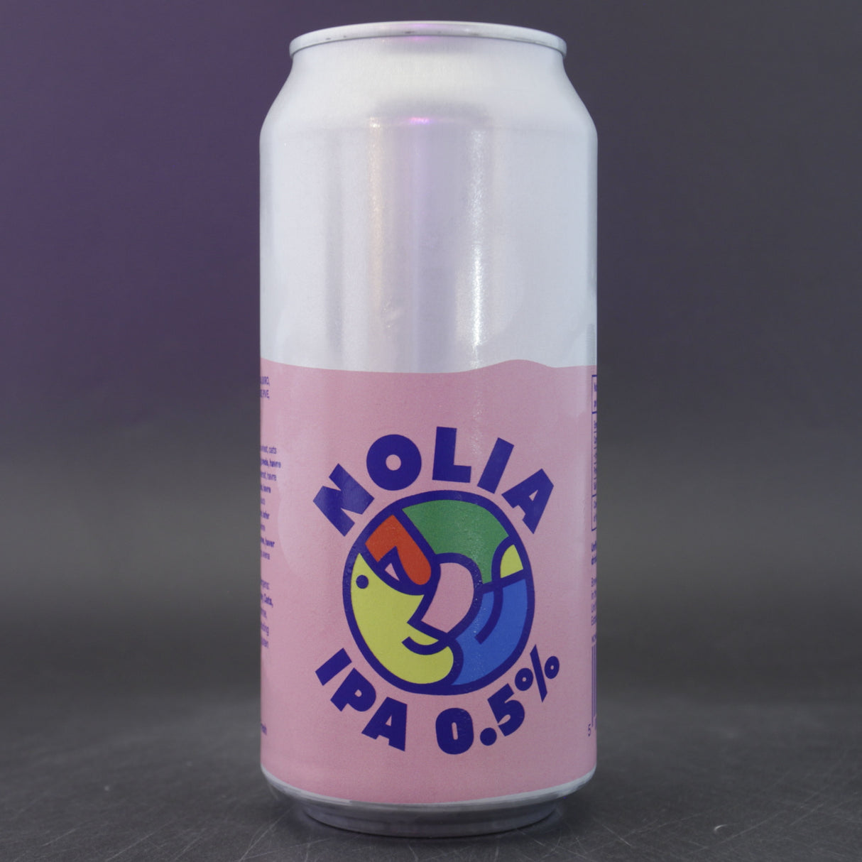 This is a can of Nolia - AF IPA - 0.5% (440ml). It is a IPA craft beer available to buy from Ghost Whale, voted London's best craft beer shop.