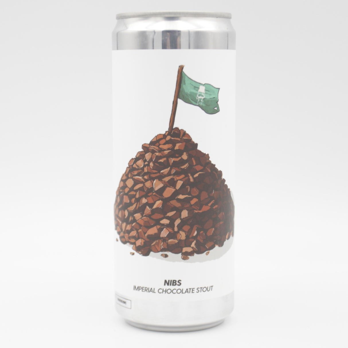 This is a can of Brewski - Nibs - 12% (330ml). It is a Imperial Stout / Porter craft beer available to buy from Ghost Whale, voted London's best craft beer shop.