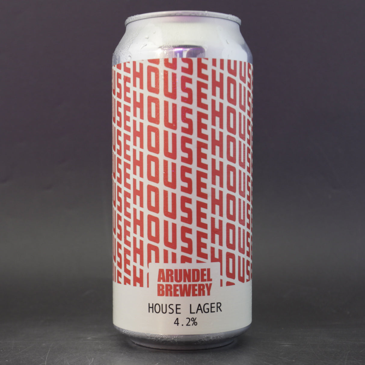 This is a can of Arundel - House Lager - 4.2% (440ml). It is a Lager / Pilsner / Kölsch craft beer available to buy from Ghost Whale, voted London's best craft beer shop.