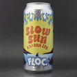 This is a can of Floc - Slow Sun - 5.2% (440ml). It is a Pale Ale craft beer available to buy from Ghost Whale, voted London's best craft beer shop.