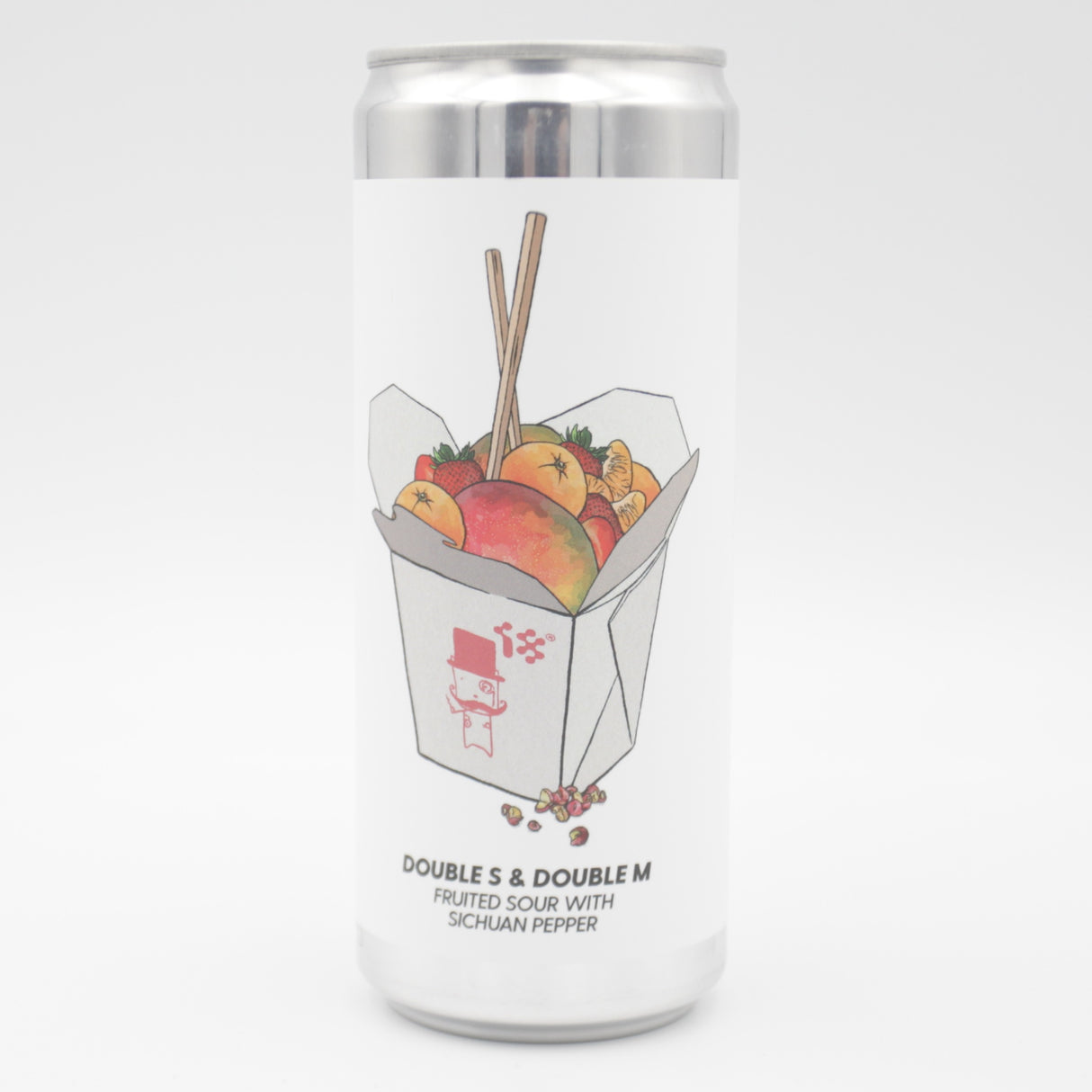 This is a can of Brewski - Double S Double M - 5.7% (330ml). It is a Sour craft beer available to buy from Ghost Whale, voted London's best craft beer shop.