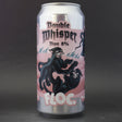 This is a can of Floc - Double Whisper - 8% (440ml). It is a Double IPA craft beer available to buy from Ghost Whale, voted London's best craft beer shop.