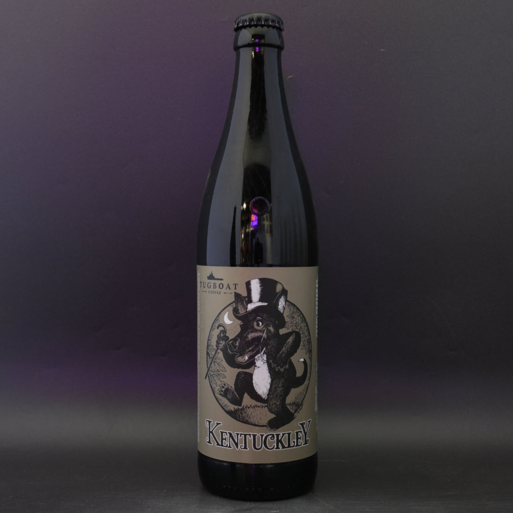 This is a bottle of Transient - Kentuckley - 14.5% (500ml). It is a Imperial Stout / Porter craft beer available to buy from Ghost Whale, voted London's best craft beer shop.