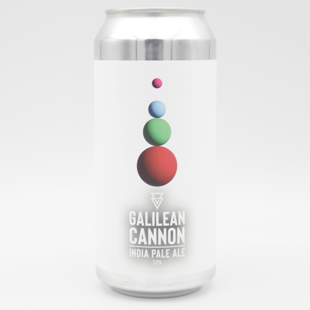 This is a can of Azvex - Galilean Cannon - 7.2% (440ml). It is a IPA craft beer available to buy from Ghost Whale, voted London's best craft beer shop.