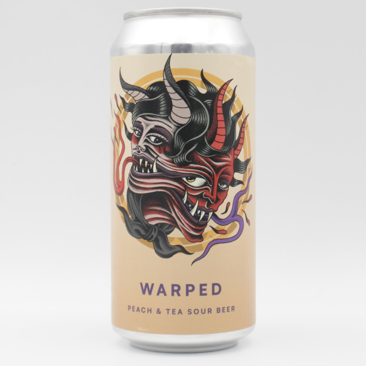 This is a can of Otherworld - Warped - 5.8% (440ml). It is a Sour craft beer available to buy from Ghost Whale, voted London's best craft beer shop.