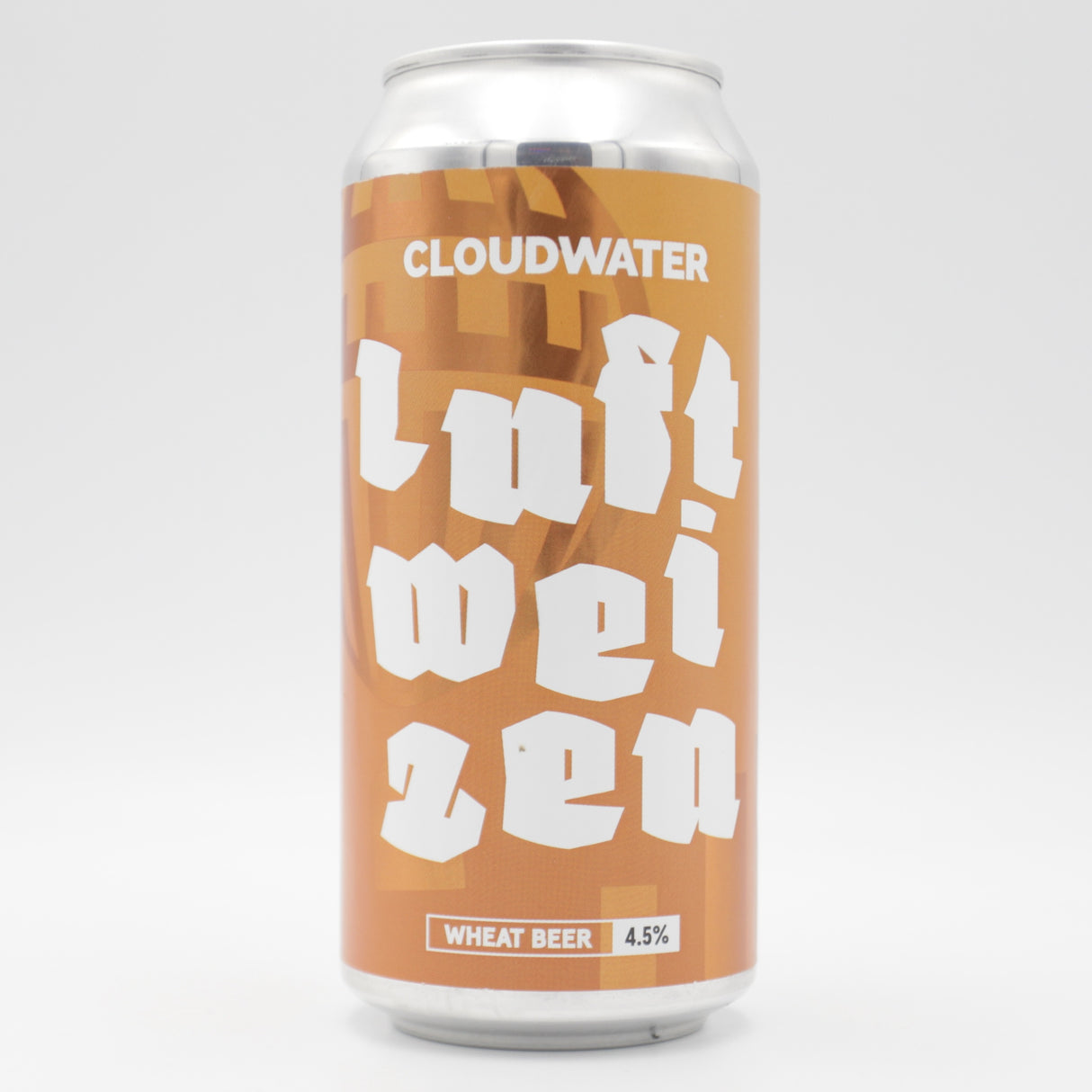 This is a can of Cloudwater - Luftweizen - 4.5% (440ml). It is a Wit / Wheat craft beer available to buy from Ghost Whale, voted London's best craft beer shop.
