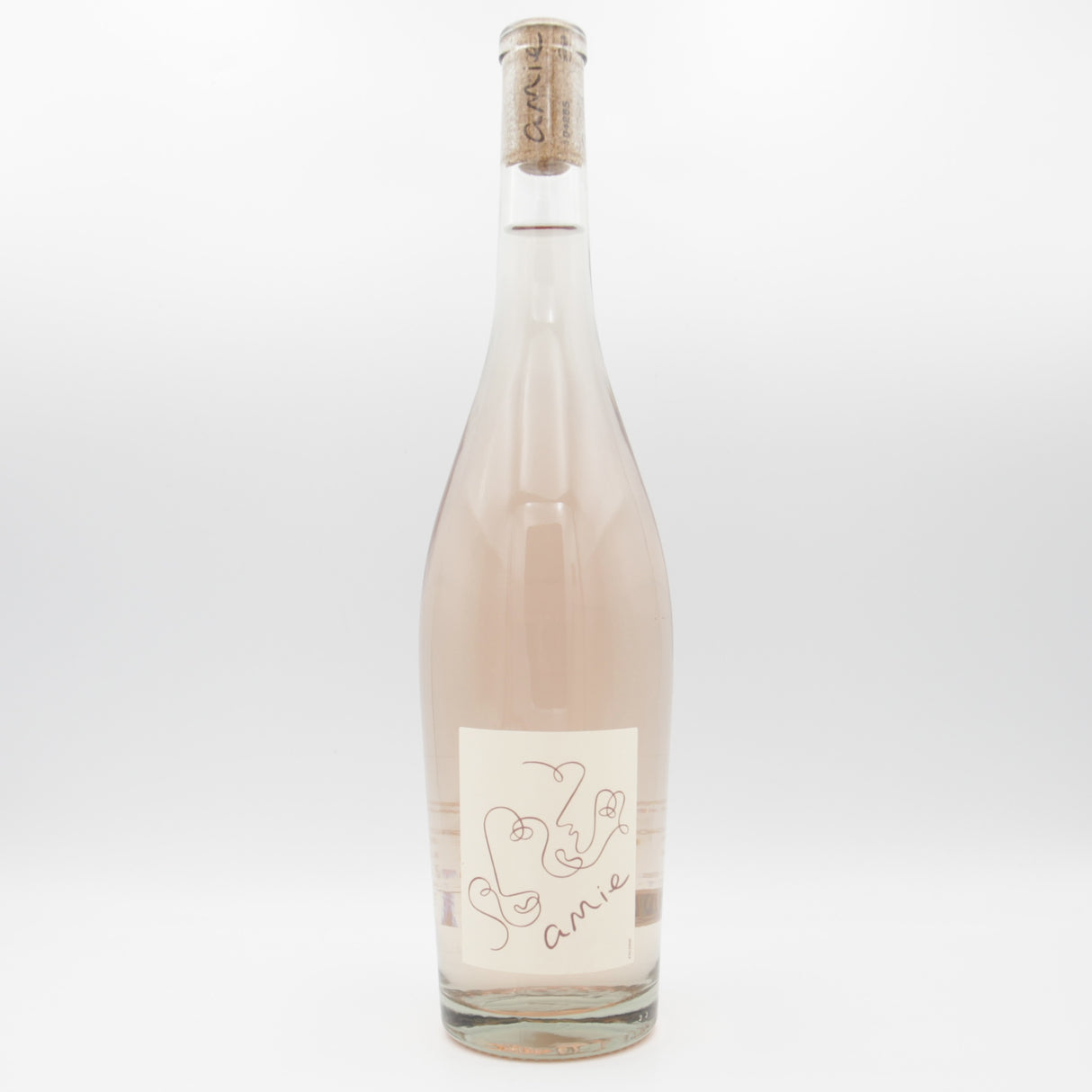 This is a sharing bottle of Amie Wine - Original Rose - 12% (750ml). It is a Rose Wine craft wine available to buy from Ghost Whale, voted London's best craft beer shop.