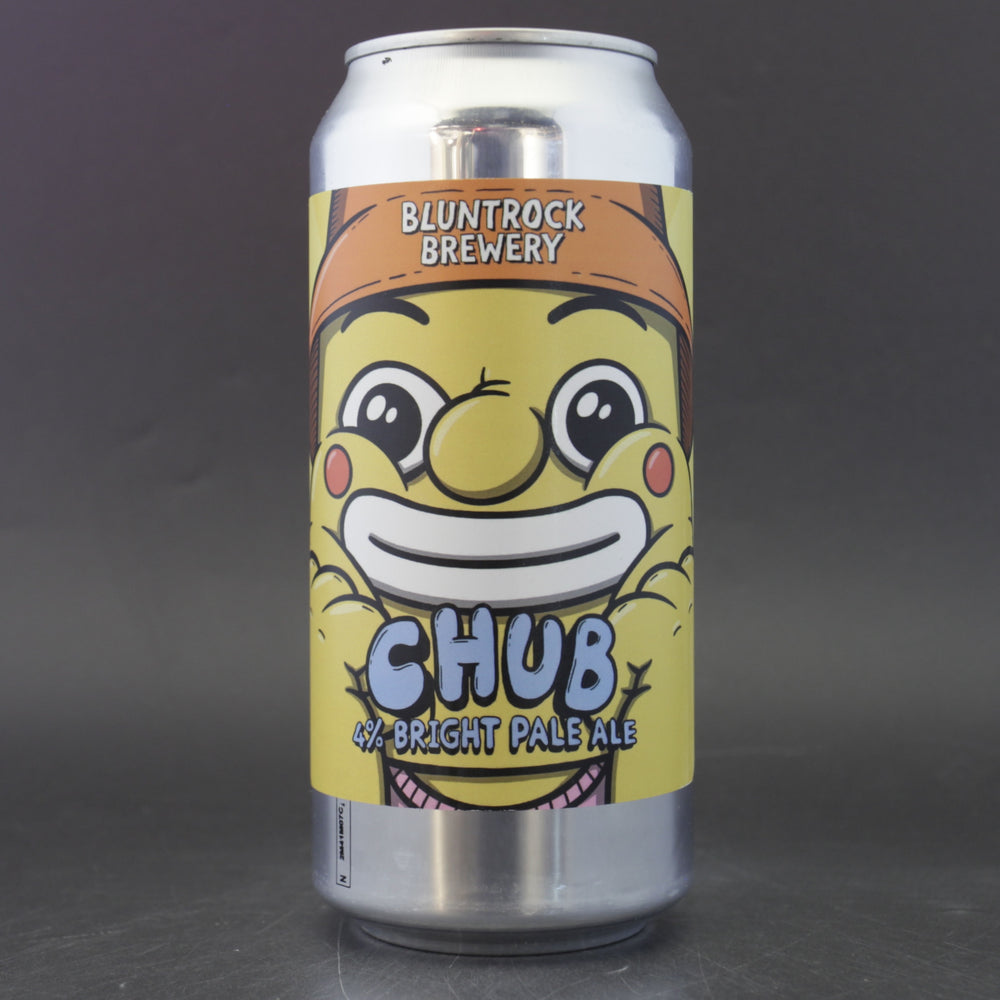 This is a can of Bluntrock - Chub - 4% (440ml). It is a Pale Ale craft beer available to buy from Ghost Whale, voted London's best craft beer shop.