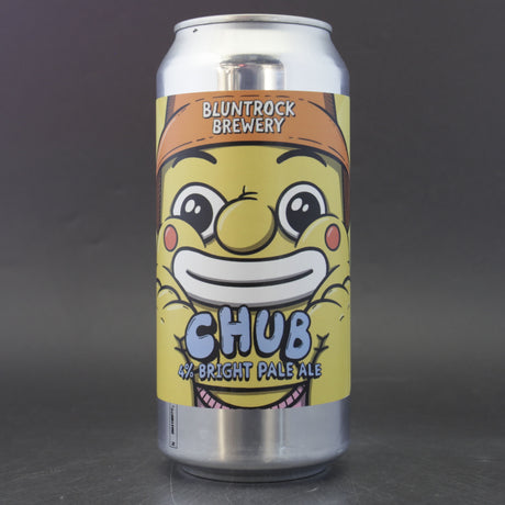 This is a can of Bluntrock - Chub - 4% (440ml). It is a Pale Ale craft beer available to buy from Ghost Whale, voted London's best craft beer shop.