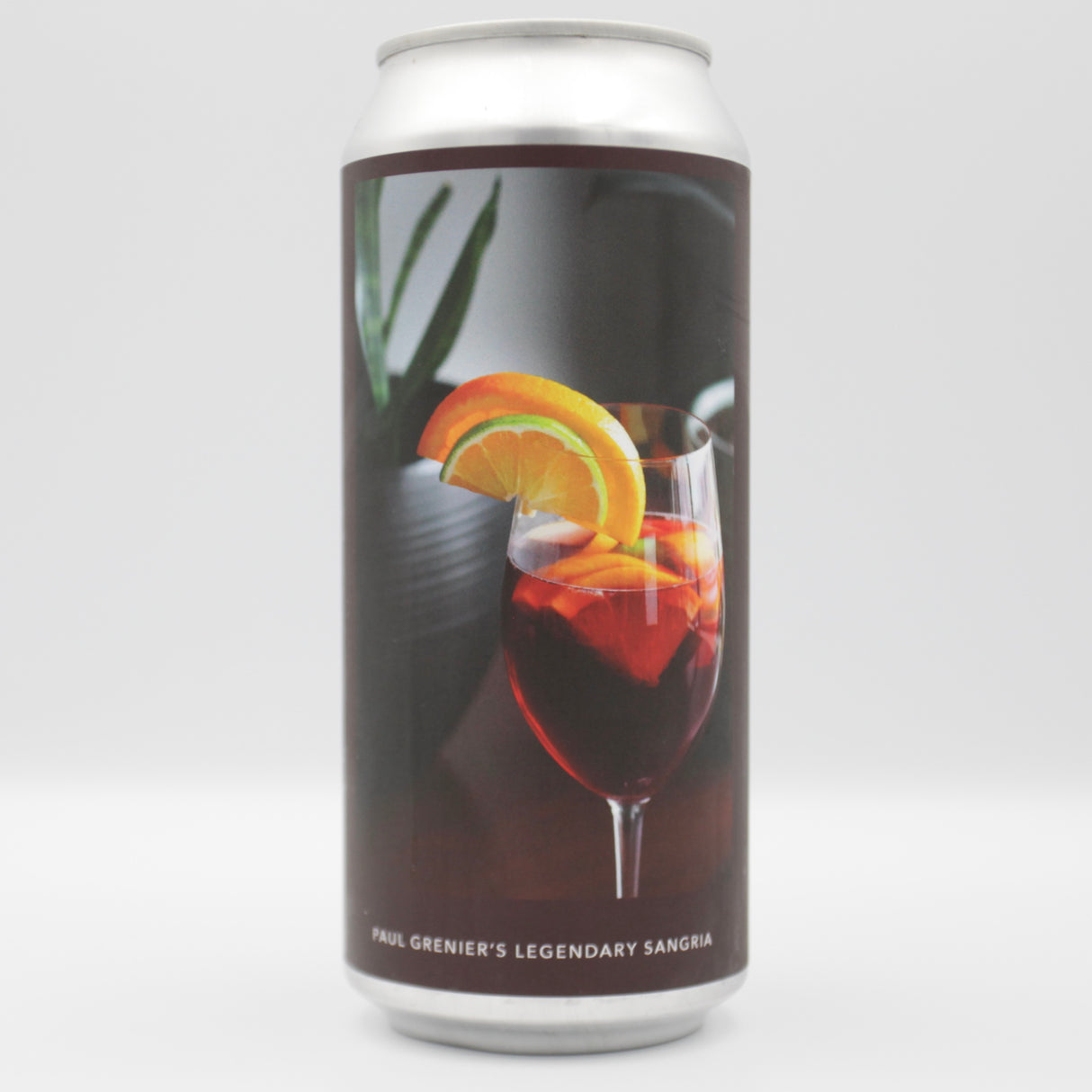 This is a can of Evil Twin / Mortalis / Fidens - Paul Grenier's Legendary Sangria - 6% (473ml). It is a Sour craft beer available to buy from Ghost Whale, voted London's best craft beer shop.