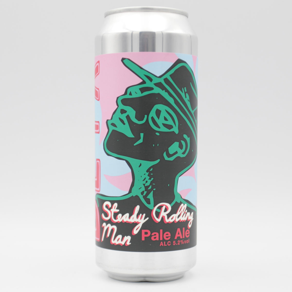 This is a can of DEYA - Steady Rolling Man - 5.2% (500ml). It is a Pale Ale craft beer available to buy from Ghost Whale, voted London's best craft beer shop.