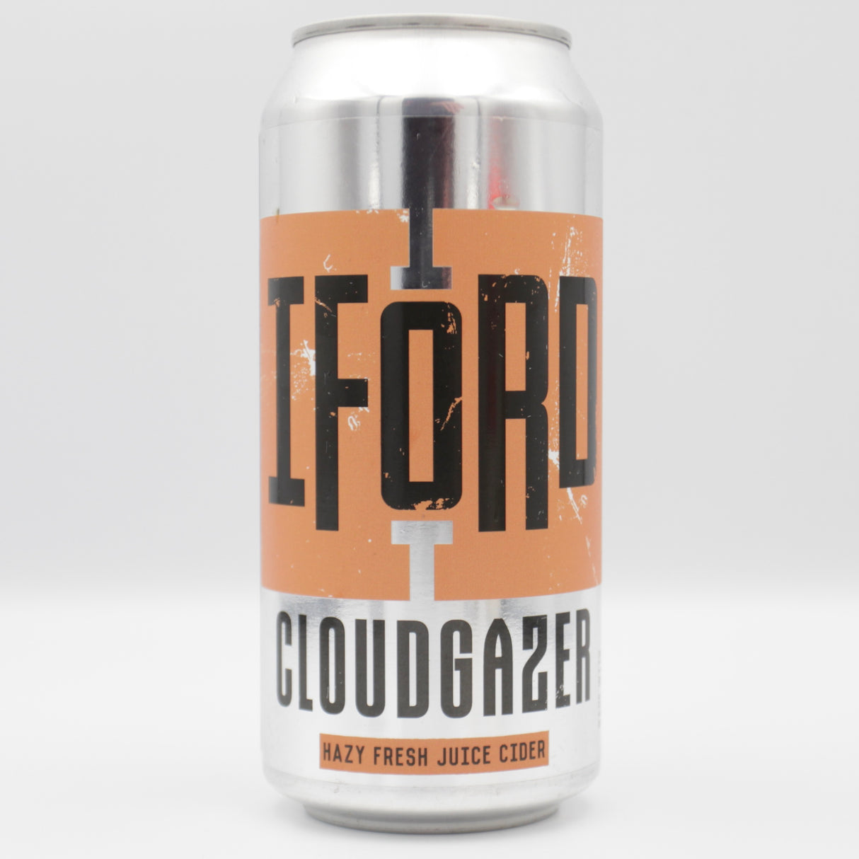 This is a can of Iford - Cloudgazer - 5% (440ml). It is a craft cider available to buy from Ghost Whale, voted London's best craft beer shop.