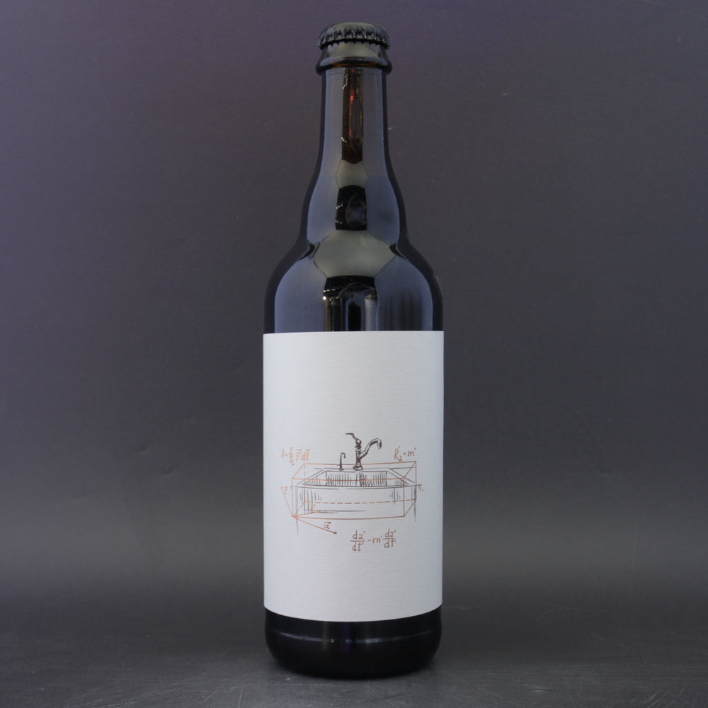 This is a bottle of 3 Sons / Forager - Fractional BA Kitchen Sink - 13% (500ml). It is a Imperial Stout / Porter craft beer available to buy from Ghost Whale, voted London's best craft beer shop.