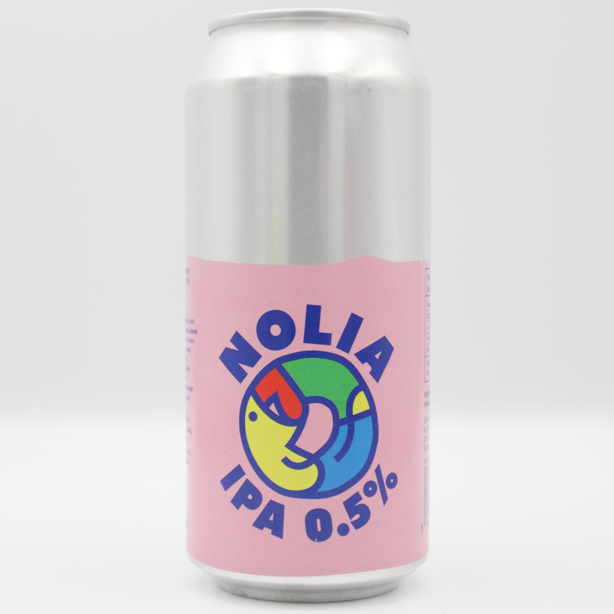 This is a can of Nolia - AF IPA - 0.5% (440ml). It is a IPA craft beer available to buy from Ghost Whale, voted London's best craft beer shop.