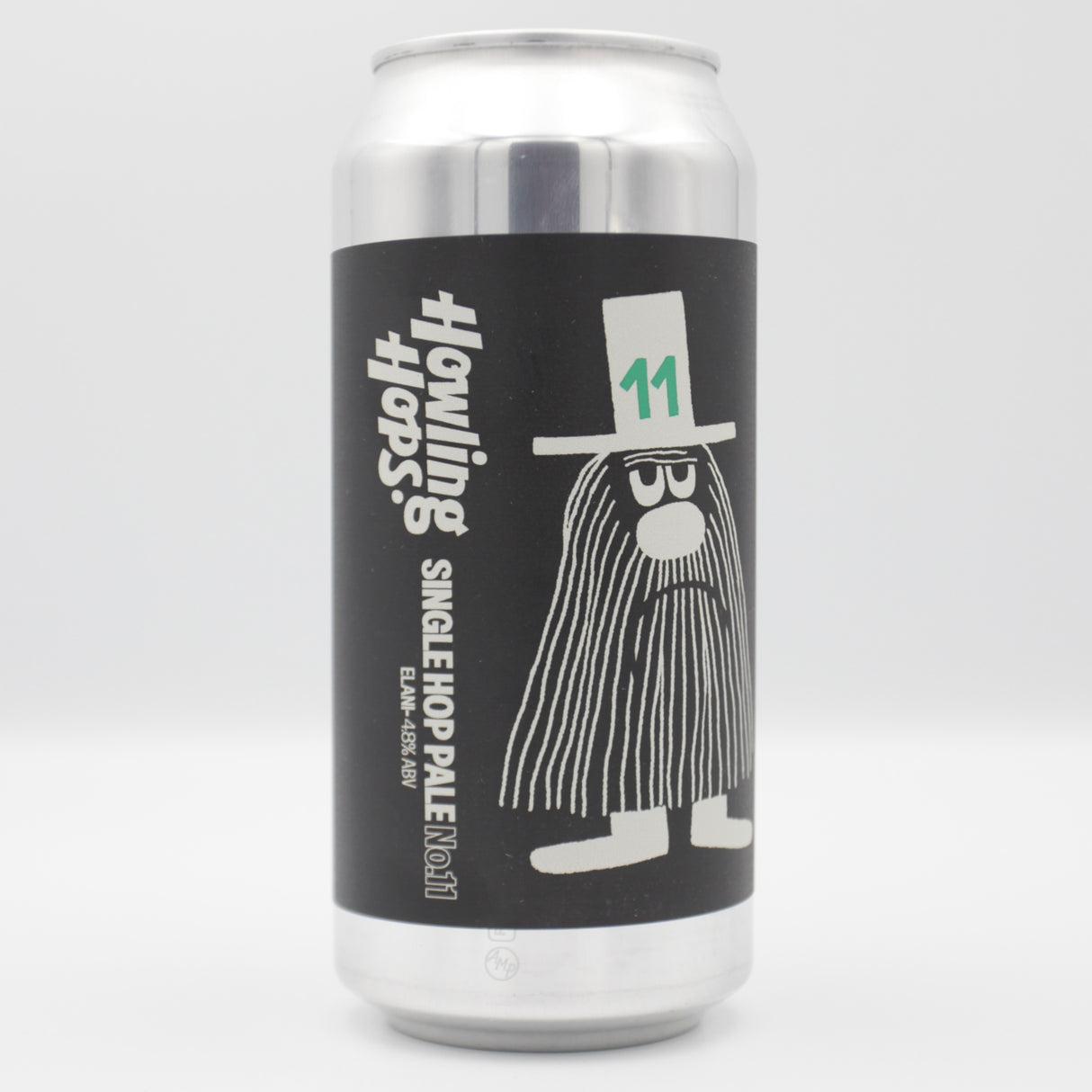 This is a can of Howling Hops - Single Hop No.11 Elani - 4.8% (440ml). It is a Pale Ale craft beer available to buy from Ghost Whale, voted London's best craft beer shop.