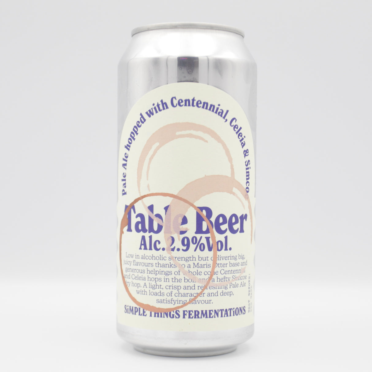 Simple Things Fermentations - Cerveja de Mesa - 3% (440ml)