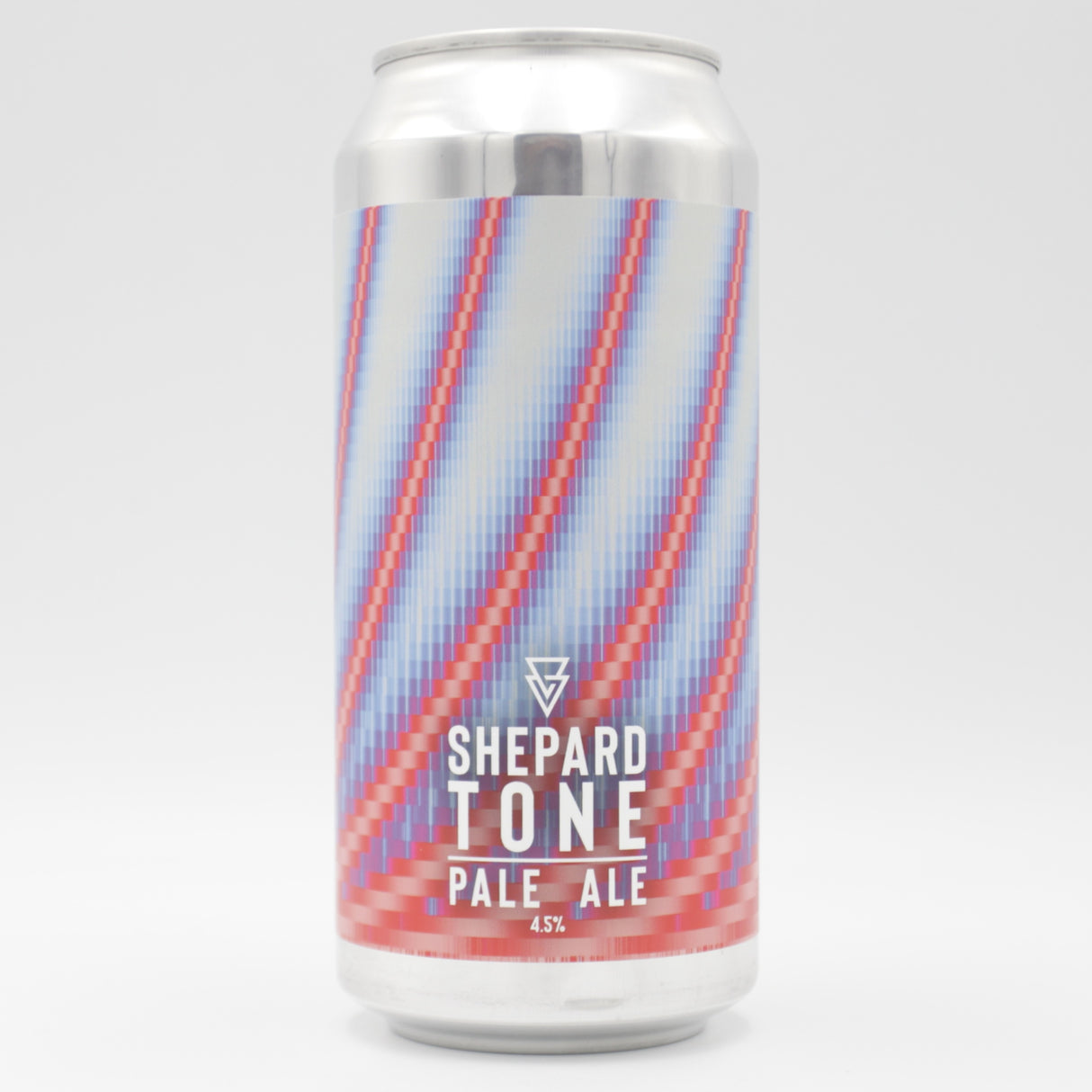 This is a can of Azvex - Shepard Tone - 4.5% (440ml). It is a Pale Ale craft beer available to buy from Ghost Whale, voted London's best craft beer shop.