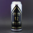 This is a can of Zichovec - Koncept Brut Sour - 6% (500ml). It is a Sour craft beer available to buy from Ghost Whale, voted London's best craft beer shop.