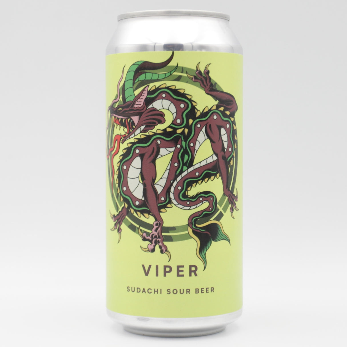 This is a can of Otherworld - Viper - 4.2% (440ml). It is a Sour craft beer available to buy from Ghost Whale, voted London's best craft beer shop.