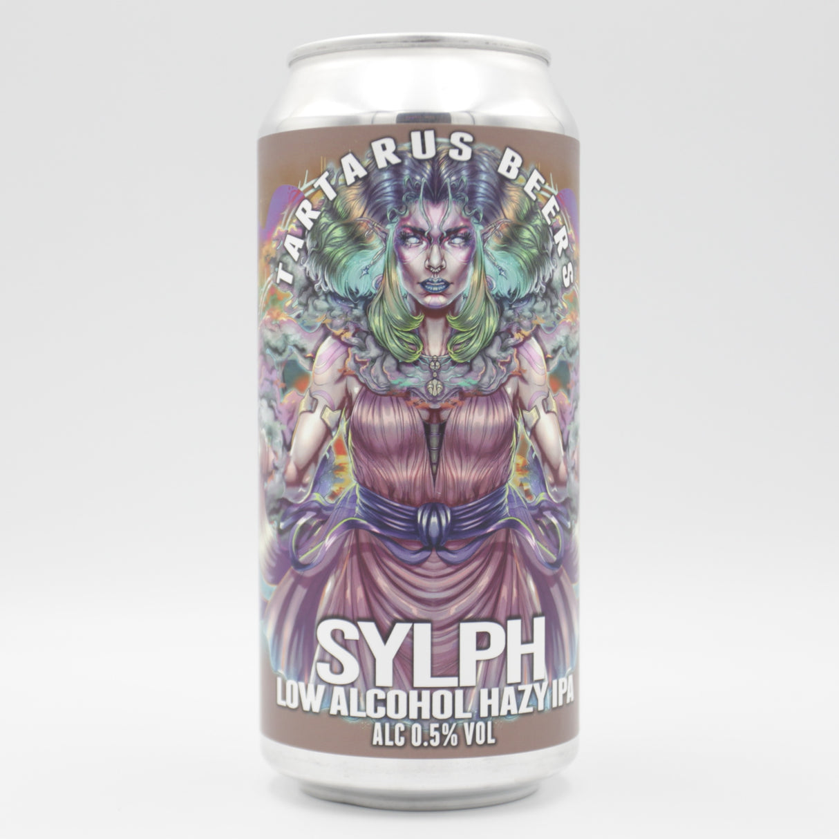 This is a can of Tartarus - Sylph - 0.5% (440ml). It is a IPA craft beer available to buy from Ghost Whale, voted London's best craft beer shop.