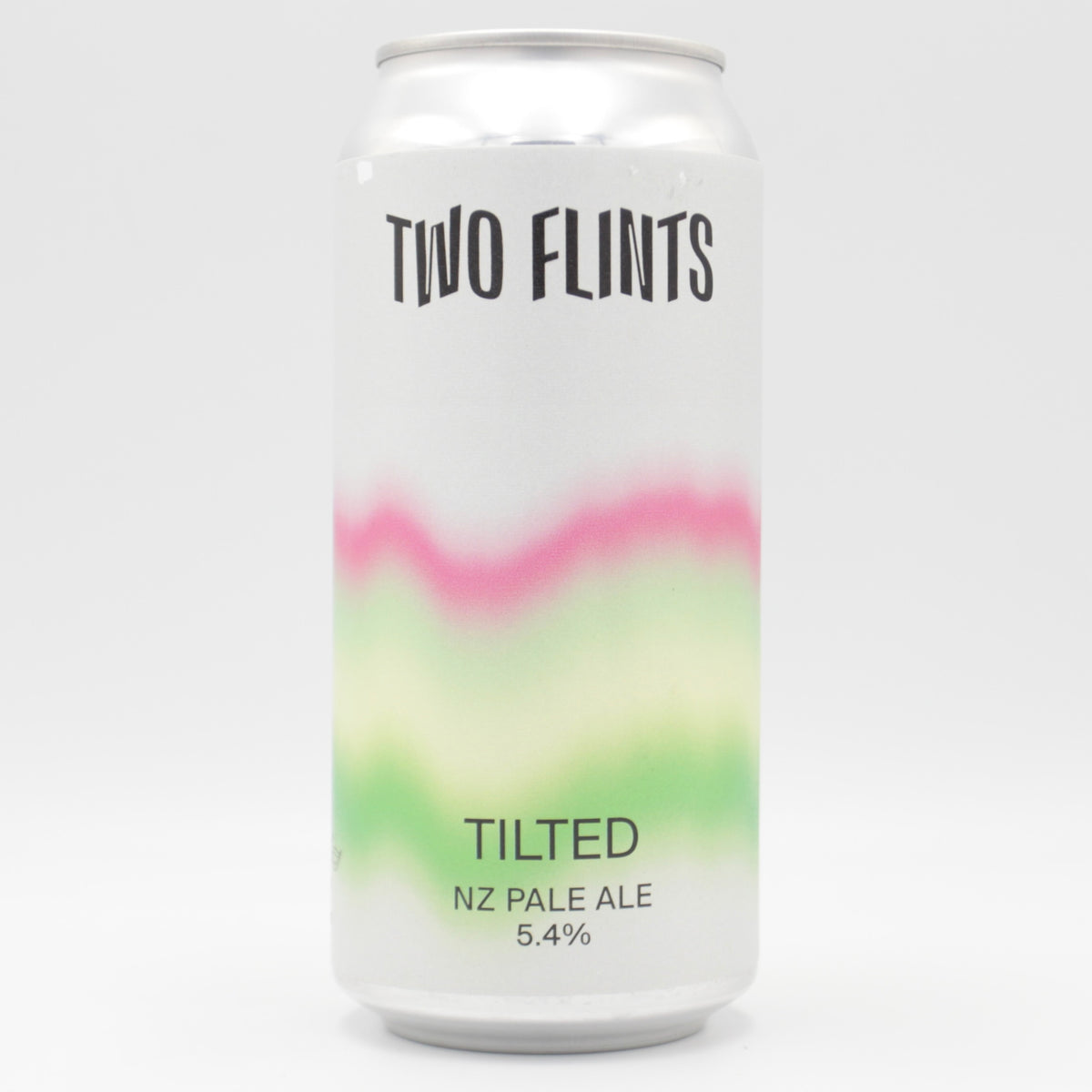 This is a can of Two Flints - Tilted - 5.4% (440ml). It is a Pale Ale craft beer available to buy from Ghost Whale, voted London's best craft beer shop.