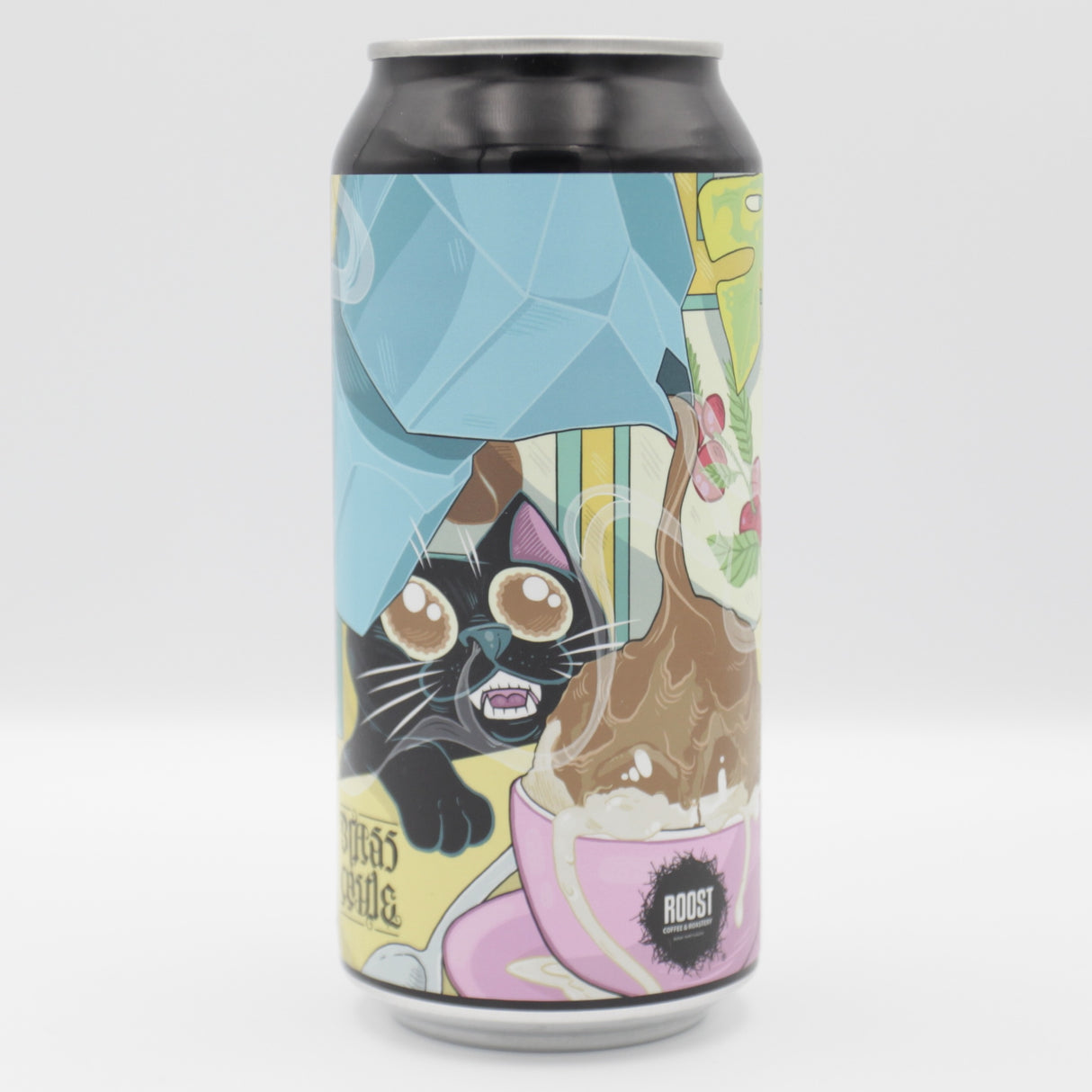 This is a can of Brass Castle - Affo-Gatto - 6% (440ml). It is a Stout / Porter craft beer available to buy from Ghost Whale, voted London's best craft beer shop.