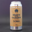 This is a can of Coolhead Brew / SOMA - Brave New Garden - 8% (440ml). It is a Double IPA craft beer available to buy from Ghost Whale, voted London's best craft beer shop.