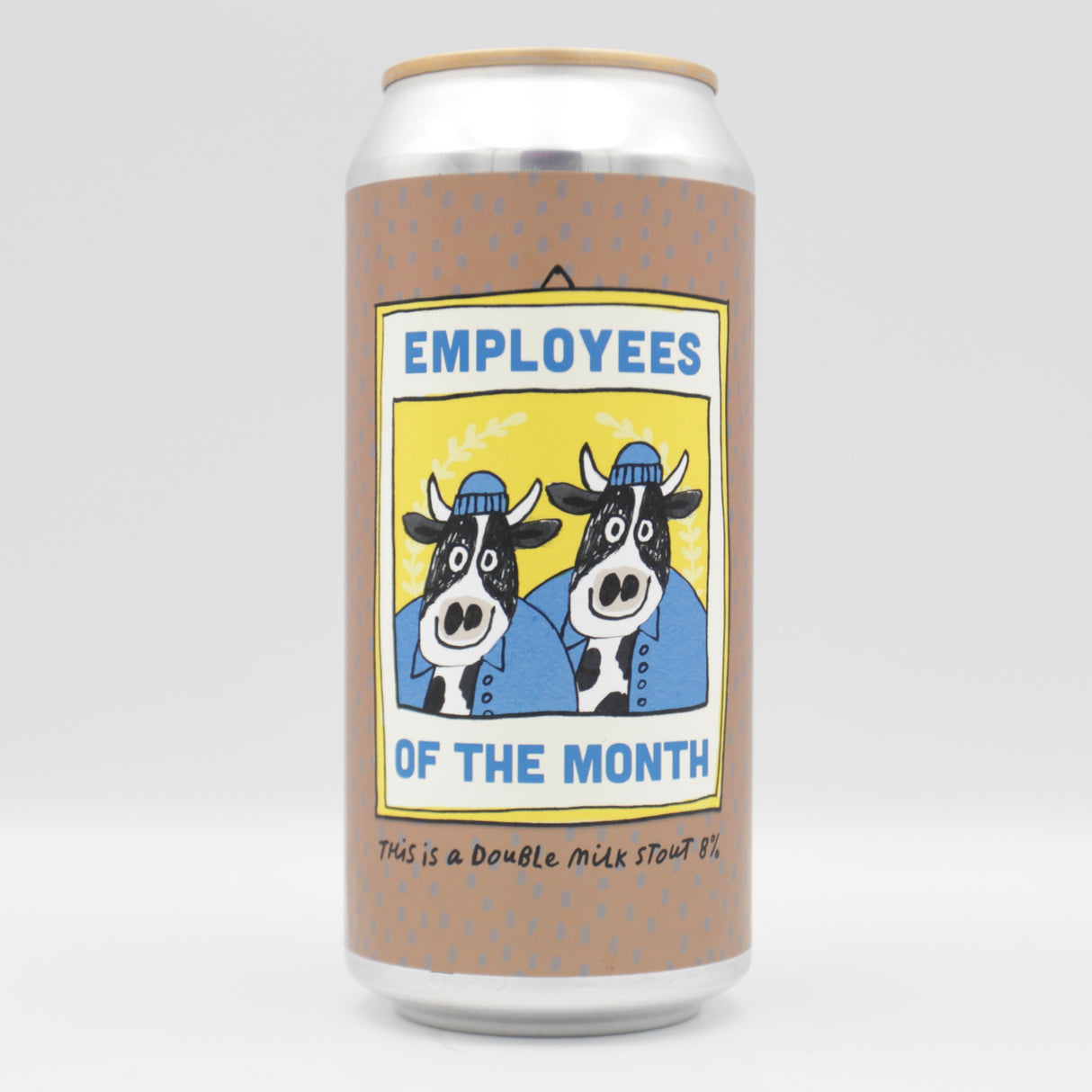 This is a can of Pretty Decent - Employees Of The Month - 8% (440ml). It is a Stout / Porter craft beer available to buy from Ghost Whale, voted London's best craft beer shop.