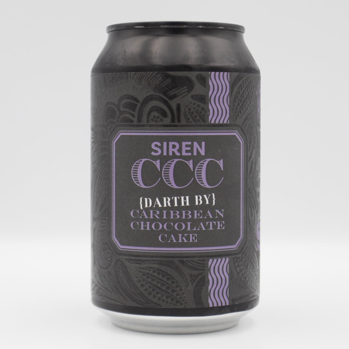 This is a can of Siren / Emperor's - Darth By Caribbean Chocolate Cake - 14% (330ml). It is a Imperial Stout / Porter craft beer available to buy from Ghost Whale, voted London's best craft beer shop.