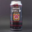 This is a can of Elusive Brewing - Level Up - 5% (440ml). It is a Red / Amber Ale craft beer available to buy from Ghost Whale, voted London's best craft beer shop.