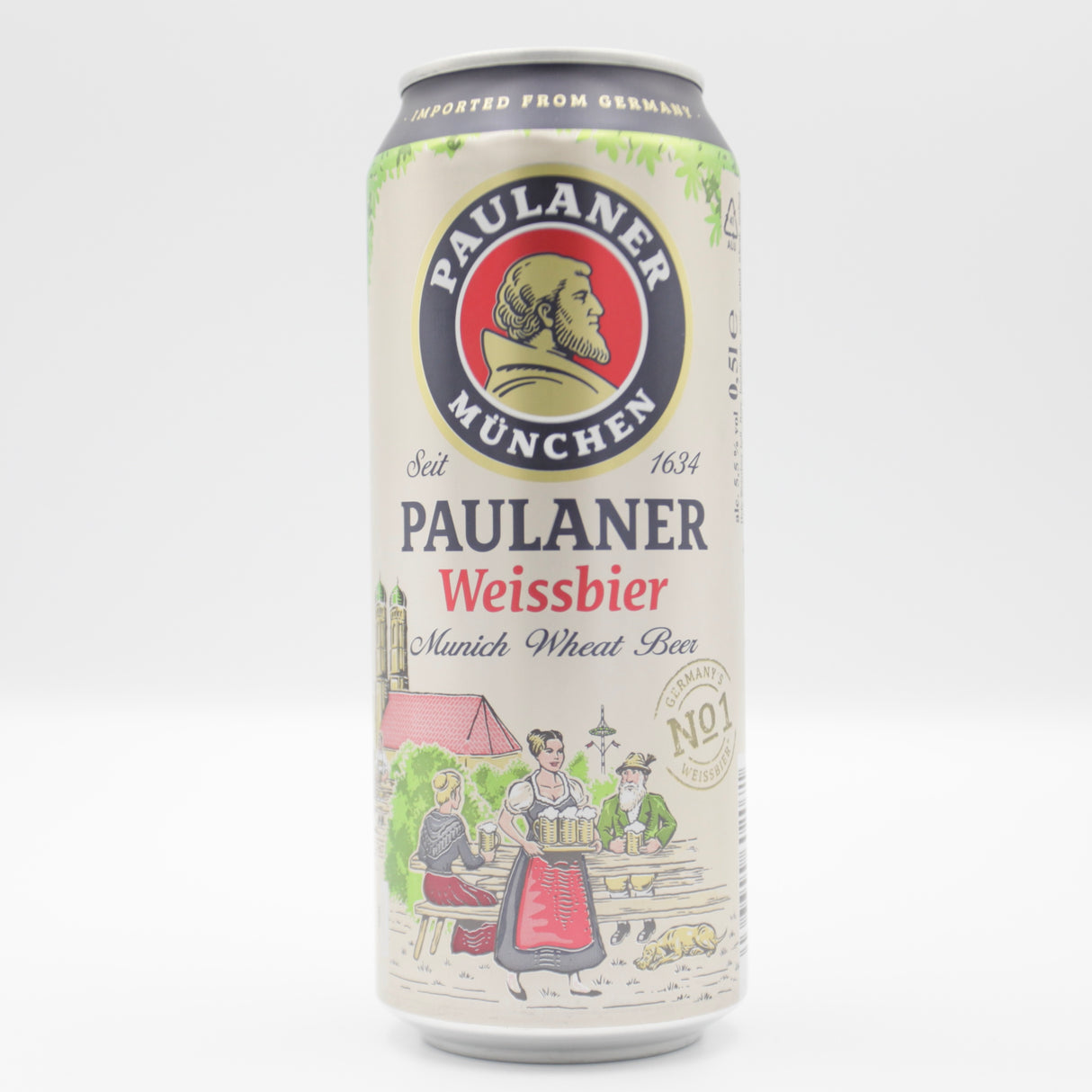 Paulaner - Weissbier - 4.9% (500ml)