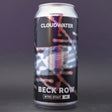 This is a can of Cloudwater - Beck Row - 4% (440ml). It is a Stout / Porter craft beer available to buy from Ghost Whale, voted London's best craft beer shop.