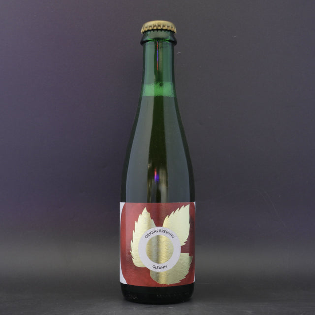 This is a bottle of Fyne Ales - Origins: Gleann - 5.5% (375ml). It is a Wild Ale craft beer available to buy from Ghost Whale, voted London's best craft beer shop.
