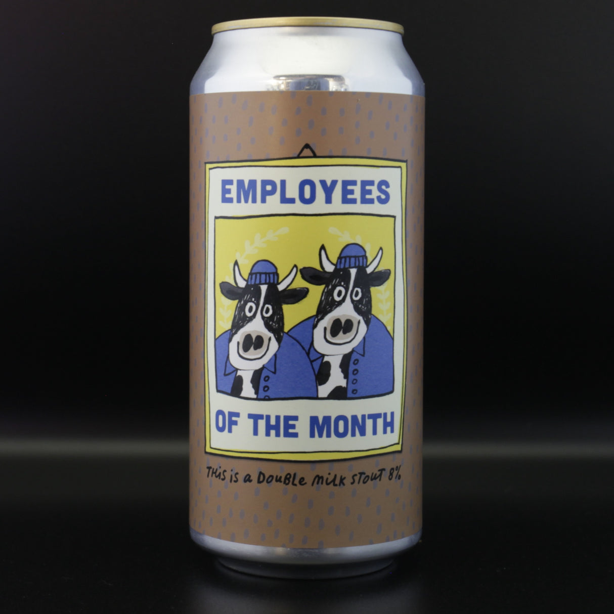 This is a can of Pretty Decent - Employees Of The Month - 8% (440ml). It is a Stout / Porter craft beer available to buy from Ghost Whale, voted London's best craft beer shop.