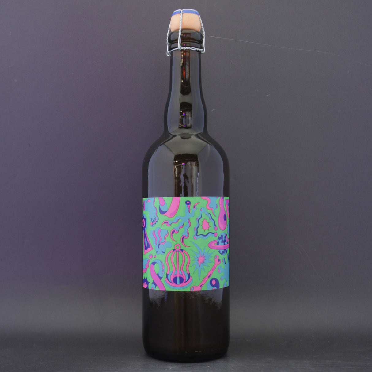 This is a sharing bottle of Omnipollo - Levon XV - 9% (750ml). It is a Belgian Style craft beer available to buy from Ghost Whale, voted London's best craft beer shop.