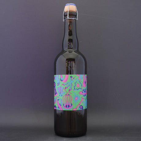 This is a sharing bottle of Omnipollo - Levon XV - 9% (750ml). It is a Belgian Style craft beer available to buy from Ghost Whale, voted London's best craft beer shop.