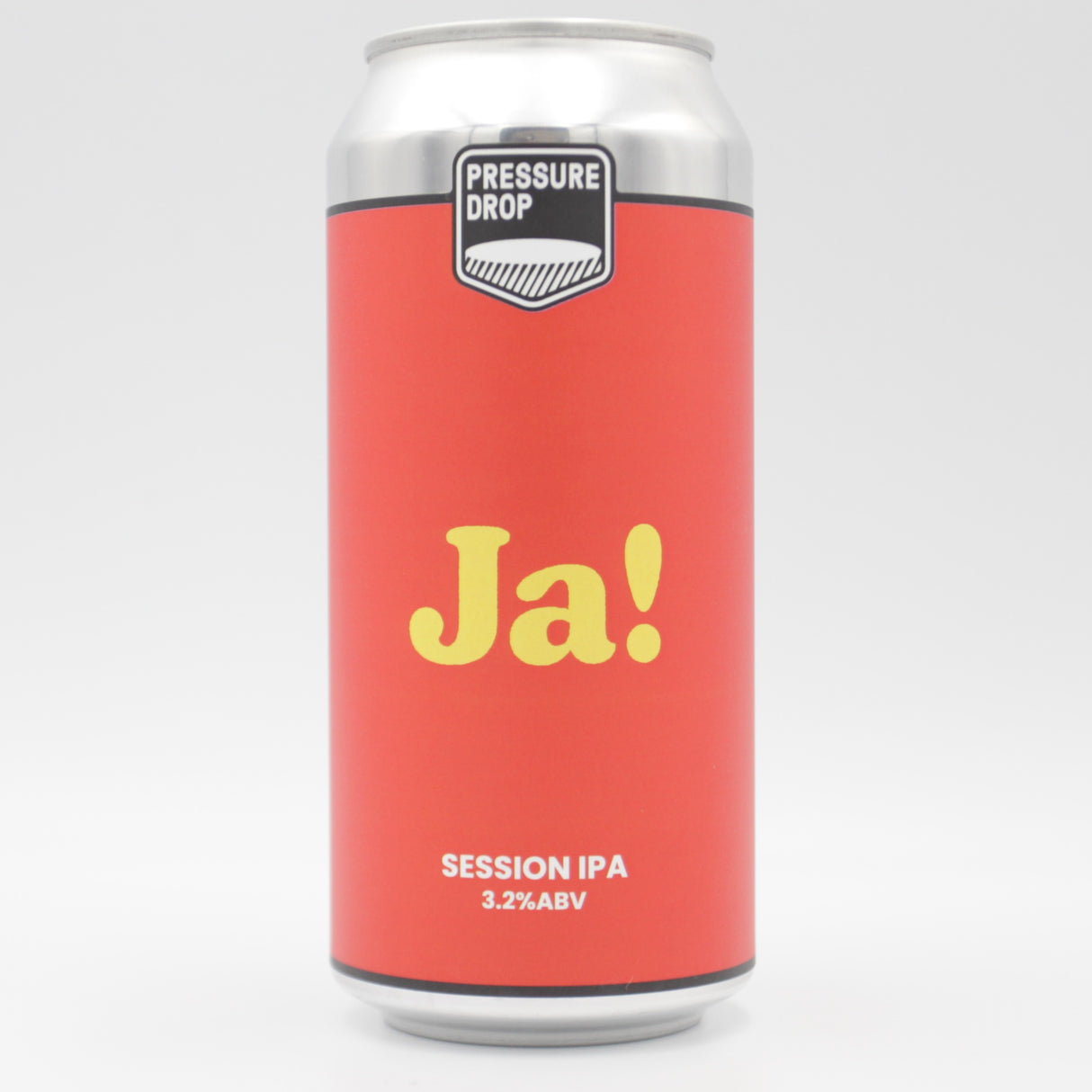 This is a can of Pressure Drop - Ja! - 3.2% (440ml). It is a Pale Ale craft beer available to buy from Ghost Whale, voted London's best craft beer shop.
