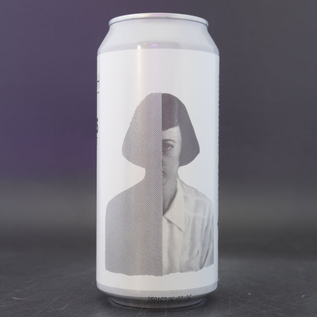 This is a can of Whiplash - Hybrid Moments - 5.5% (440ml). It is a Wit / Wheat craft beer available to buy from Ghost Whale, voted London's best craft beer shop.